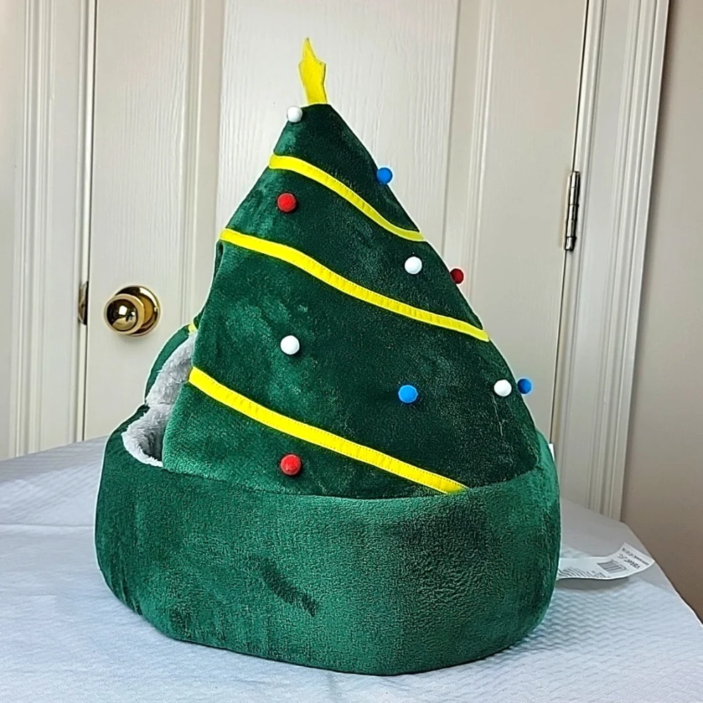 Vibrantlife Christmas Tree Cat/Dog Bedding